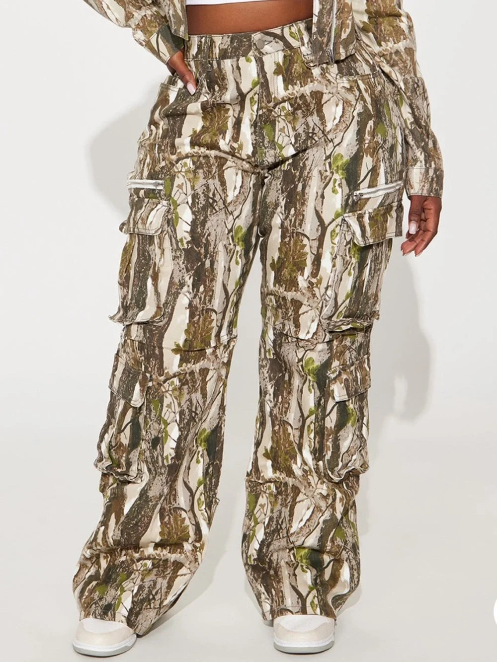 Fashion Nova Cargo Utility Pants - Picture 3 of 9